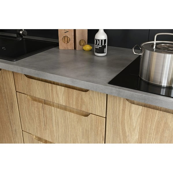 Rohová kuchyňa s pracovnou doskou (bez montáže) 180–300 cm Nico – STOLKAR-image-1