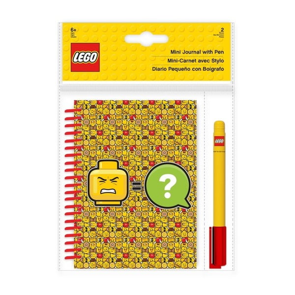 Set zápisníka s perom LEGO® Iconic