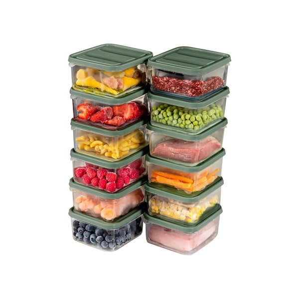 Potravinové škatuľky v súprave 12 ks – Hermia