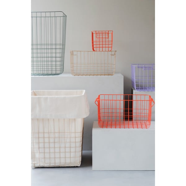 Drôtený kovový košík 37x26x20 cm Store-It – Mette Ditmer Denmark-image-3
