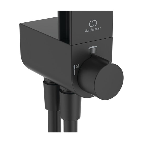 Matne čierna kovová sprchová súprava 110 cm ALU+ – Ideal Standard-image-2