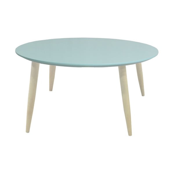Sivý odkladací stolík 13Casa Pastel, Ø 58 cm