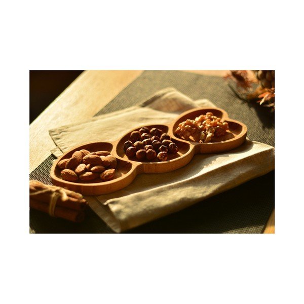 Bambusová servírovacia doštička Bambum Amor, 27 × 10 cm-image-1