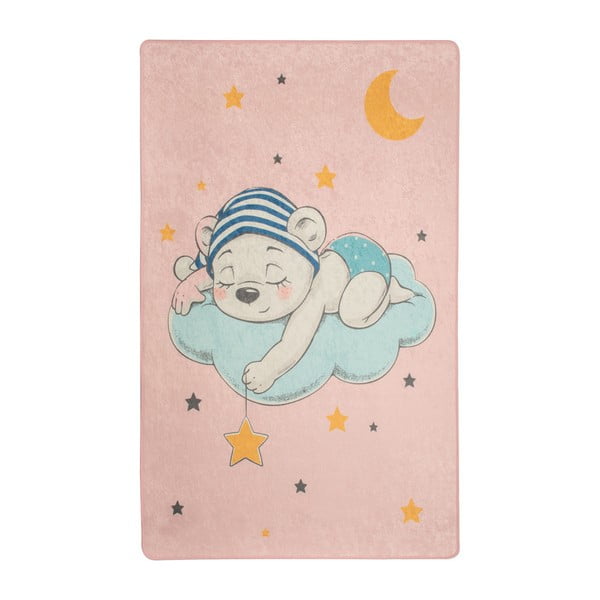 Detský koberec Pink Sleep, 140 × 190 cm