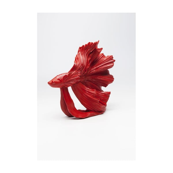 Červená dekoratívne socha Kare Design Betta Fish