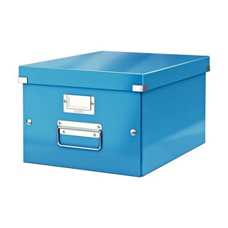 Modrá úložná škatuľa Leitz Universal, dĺžka 37 cm