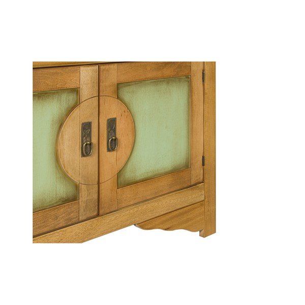 Zeleno-hnedá komoda Crido Consulting Credenza-image-1