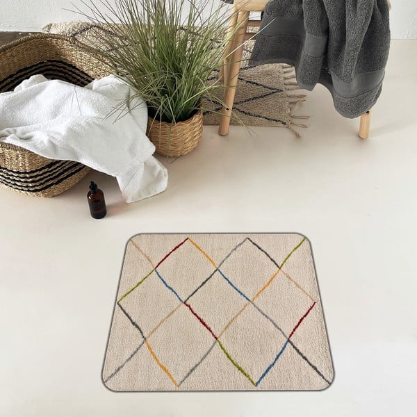 Béžové kúpeľňové predložky v súprave 2 ks 60x100 cm – Mila Home-image-3