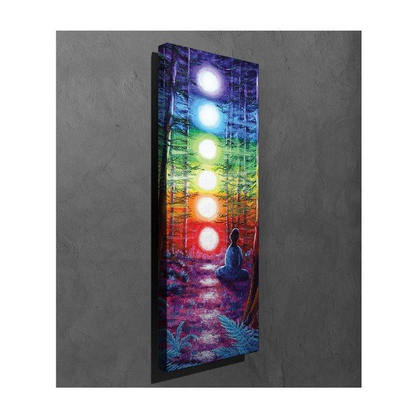 Nástenný obraz na plátne Lights, 30 × 80 cm-image-2