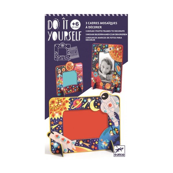 Set na výrobu 3 rámčekov Djeco Universe-image-3