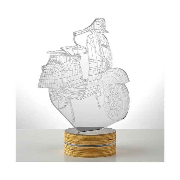 3D stolová lampa Motocycle-image-1