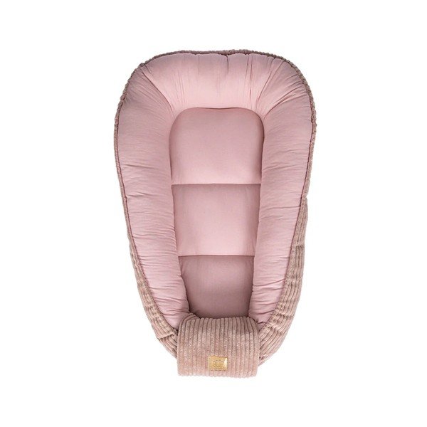 Ružové hniezdočko pre bábätko 55x83 cm – Meowbaby-image-1