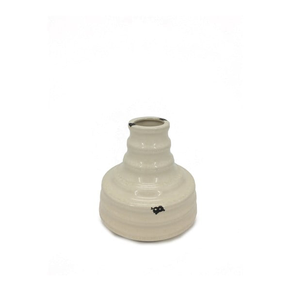 Nízka krémová váza Moycor Tian