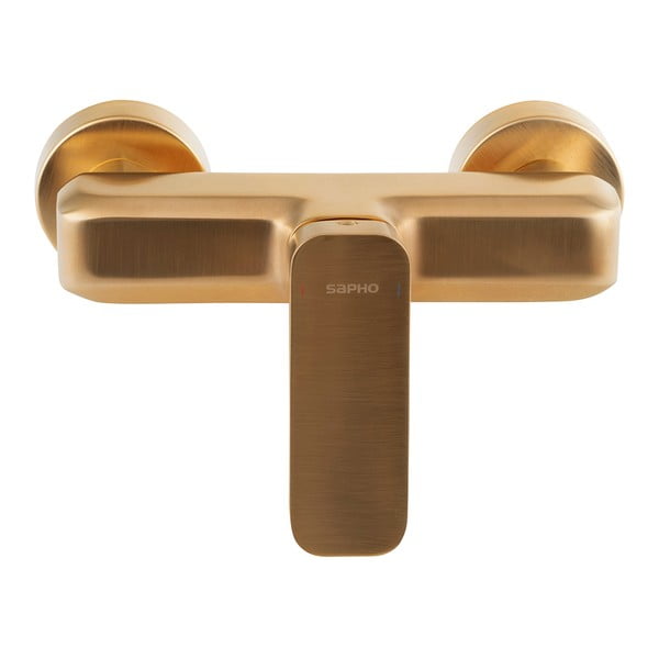 Nástenná sprchová batéria v zlatej farbe (1 výstup) Spy – Sapho-image-2