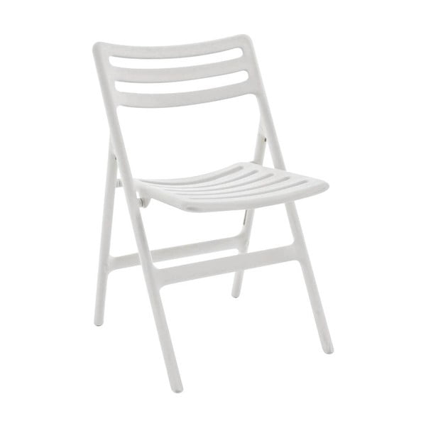 Biela skladacia stolička Magis Air