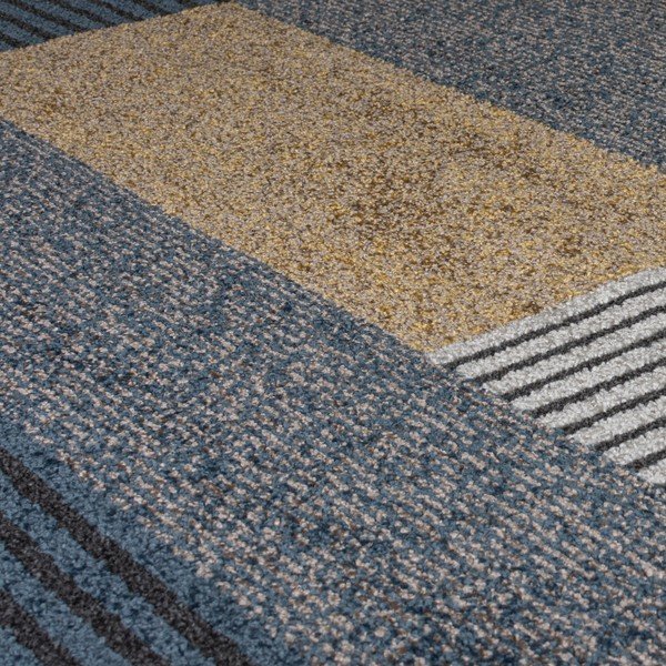Žlto-modrý koberec Flair Rugs Brix, 160 x 230 cm-image-2