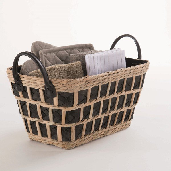 Úložný kôš z morskej trávy Compactor Seagrass, šírka 44 cm-image-1