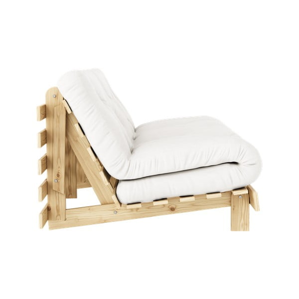 Rozkladacia pohovka v prírodnej farbe 160 cm Roots - Karup Design-image-4