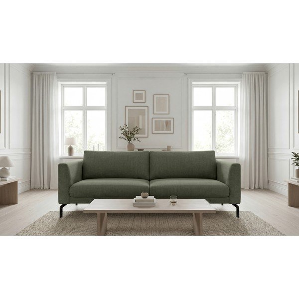 Tmavozelená pohovka 216 cm Gomero – Scandic-image-1