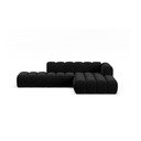 Antracitová rohová pohovka (pravý roh) Lupine – Micadoni Home