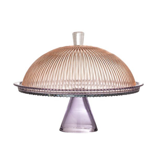 Sklenený podnos s vekom Tayo – Bloomingville