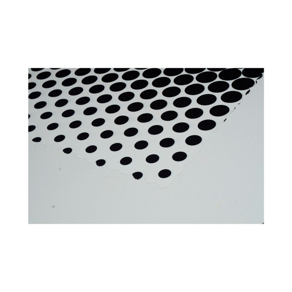 Behúň na stôl z mikrovlákna Minimalist Cushion Covers Black Dots, 45 × 145 cm-image-1