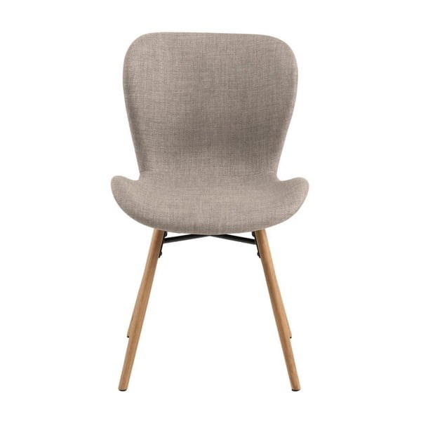 Súprava 2 béžových jedálenských stoličiek Batilda - Actona-image-3