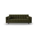 Zelená rozkladacia/s úložným priestorom pohovka 222 cm Bali – Cosmopolitan Design