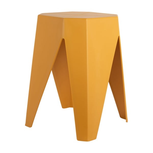 Plastová stolička v horčicovej farbe Cherish – Leitmotiv