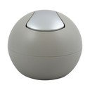 Taupe plastový odpadkový kôš 1 l Bowl Matt – Spirella