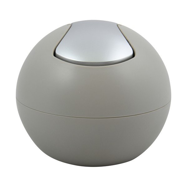 Taupe plastový odpadkový kôš 1 l Bowl Matt – Spirella