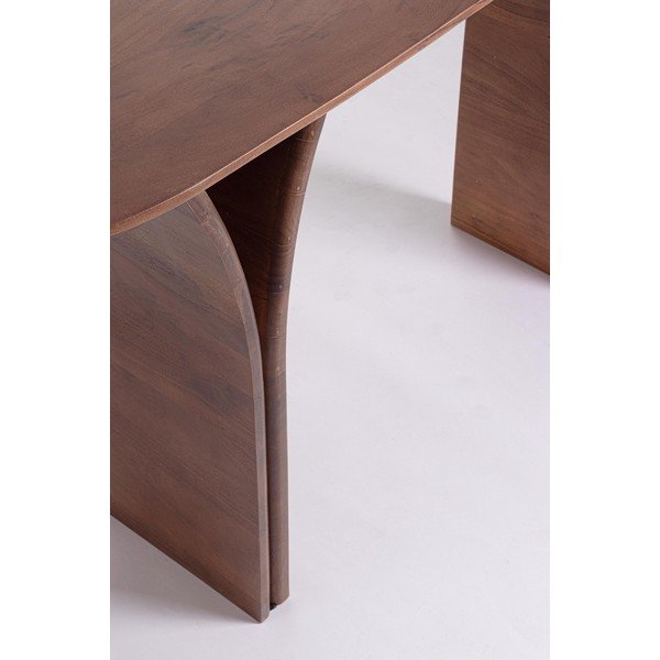 Konzolový stolík z mangového dreva v tmavo prírodnej farbe 40x137 cm Dalton – Bizzotto-image-4