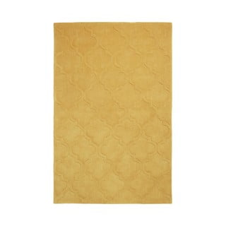Žltý ručne tuftovaný koberec Think Rugs Hong Kong Puro Yellow, 120 × 170 cm