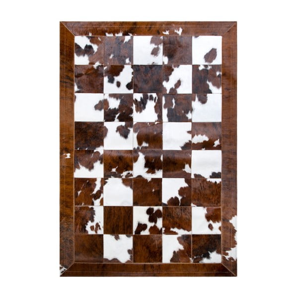 Kožený koberec Pipsa TR2, 180 × 120 cm