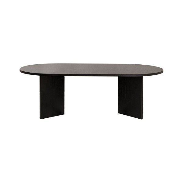 Čierny matný konferenčný stolík 60x119 cm Sable – Kalune Design-image-2