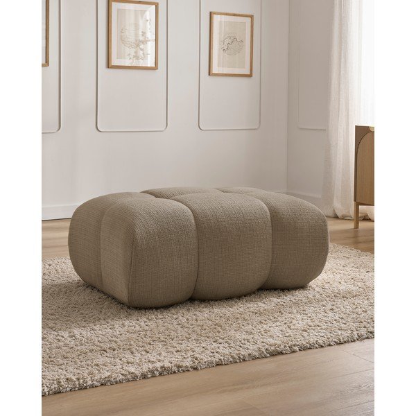Hnedá ženilková podnožka Ivane – Bobochic Paris-image-1