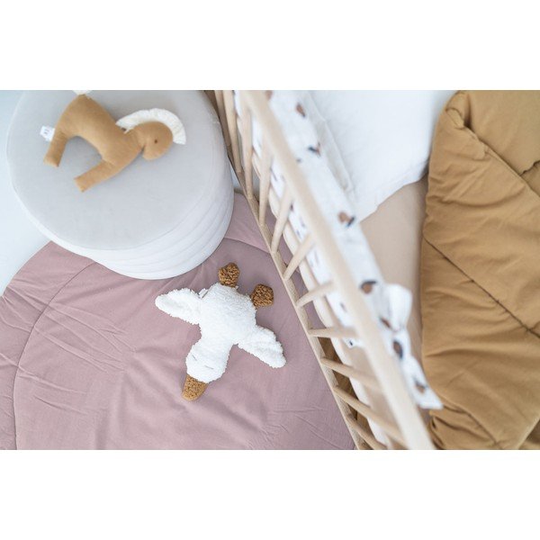 Svetloružová detská hracia podložka - Malomi Kids-image-2