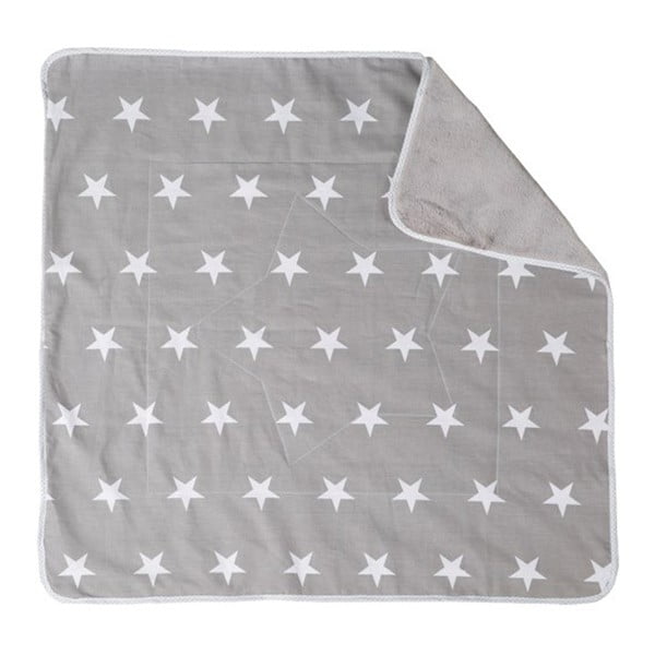 Sivá detská obojstranná deka Roba Little Stars-image-1