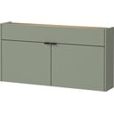 Šalviová zelená skrinka 110x57x22 cm Ameca – Germania