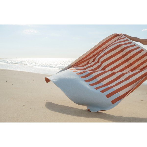 Oranžová deka 160x200 cm Onu – noo.ma-image-4