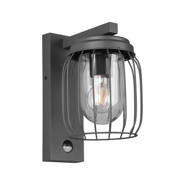 Vonkajšie svietidlo so senzorom pohybu (výška  28 cm) Tuela – Trio-image-1