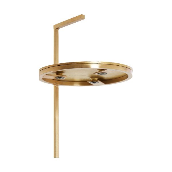 Okrúhly odkladací stolík s mramorovou doskou ø 26 cm Leda – Light & Living-image-3