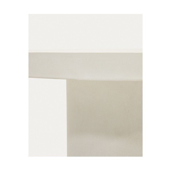 Betónový okrúhly záhradný jedálenský stôl ø 90 cm Aiguablava – Kave Home-image-4