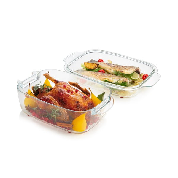 Sklenený pekáč 26x40 cm GrandChef – Tescoma-image-1
