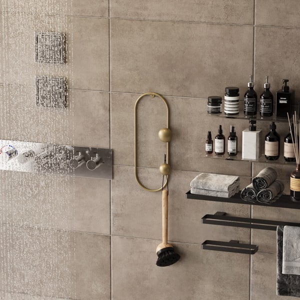 Kovový nástenný vešiak v zlatej farbe Dama – Kalune Design-image-3