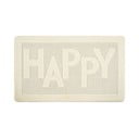 Krémová kúpeľňová predložka 60x100 cm Happy – Foutastic