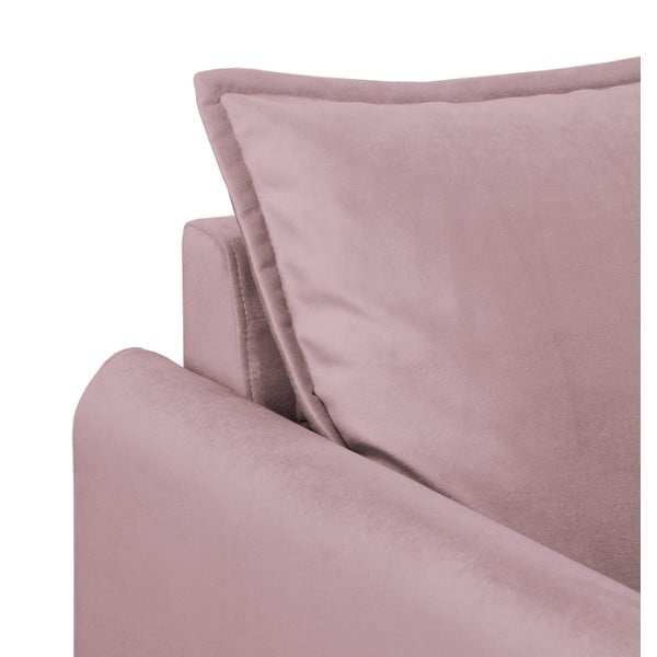 Zamatové kreslo v levanduľovej farbe Juli – Ropez-image-4