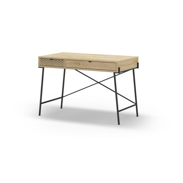 Pracovný stôl v dekore duba 60x110 cm Ecrin – Marckeric-image-3