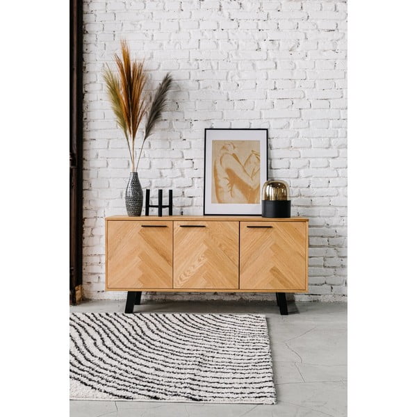 Čierny hliníkový svietnik Bloomingville Deeb, výška 20 cm-image-2