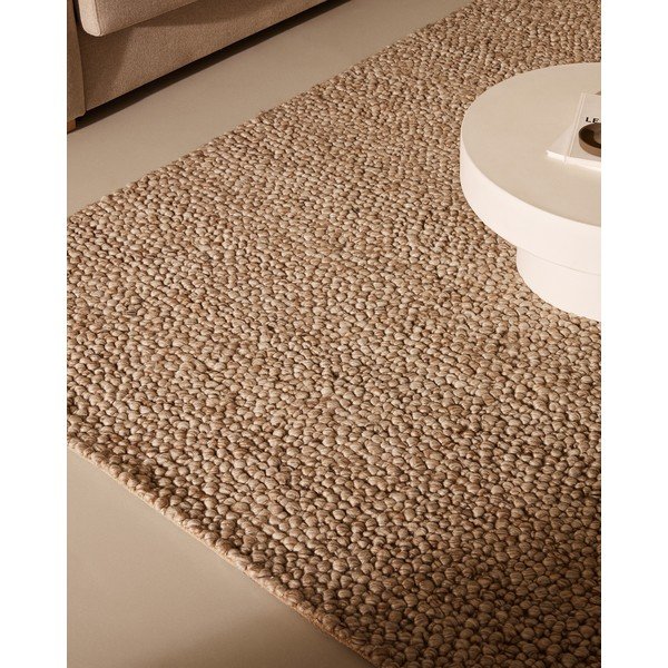 Béžový vlnený koberec 200x300 cm Lubrin – Kave Home-image-2